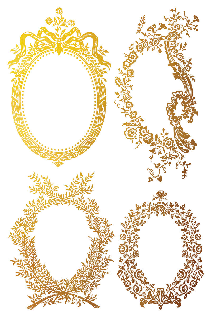 Iron Orchid Designs - Decor Transfer - Gilded Foil - Petits Ornements