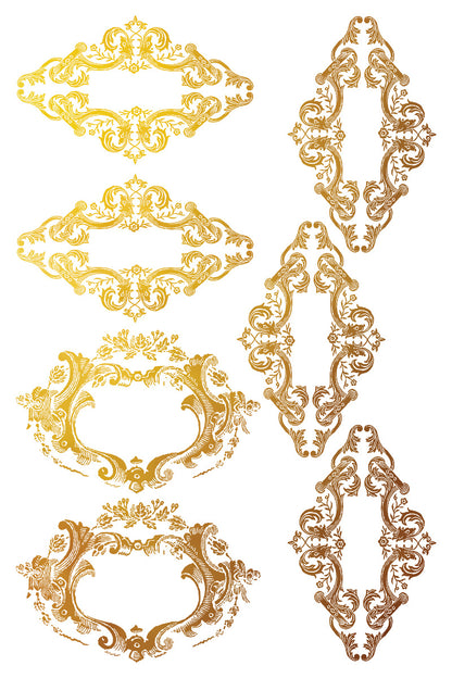Iron Orchid Designs - Decor Transfer - Gilded Foil - Petits Ornements