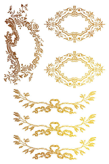 Iron Orchid Designs - Decor Transfer - Gilded Foil - Petits Ornements