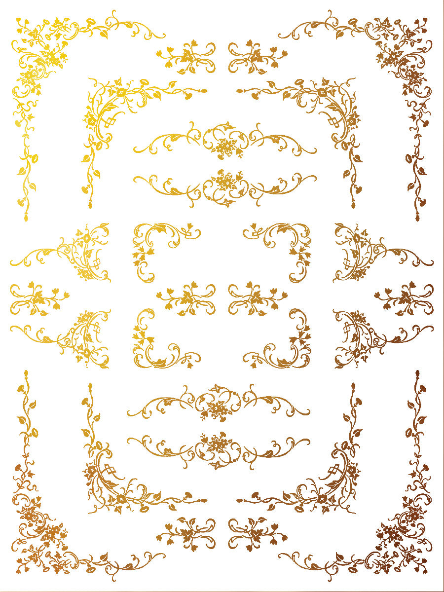 Iron Orchid Designs - Decor Transfer - Gilded Foil - Si Belle