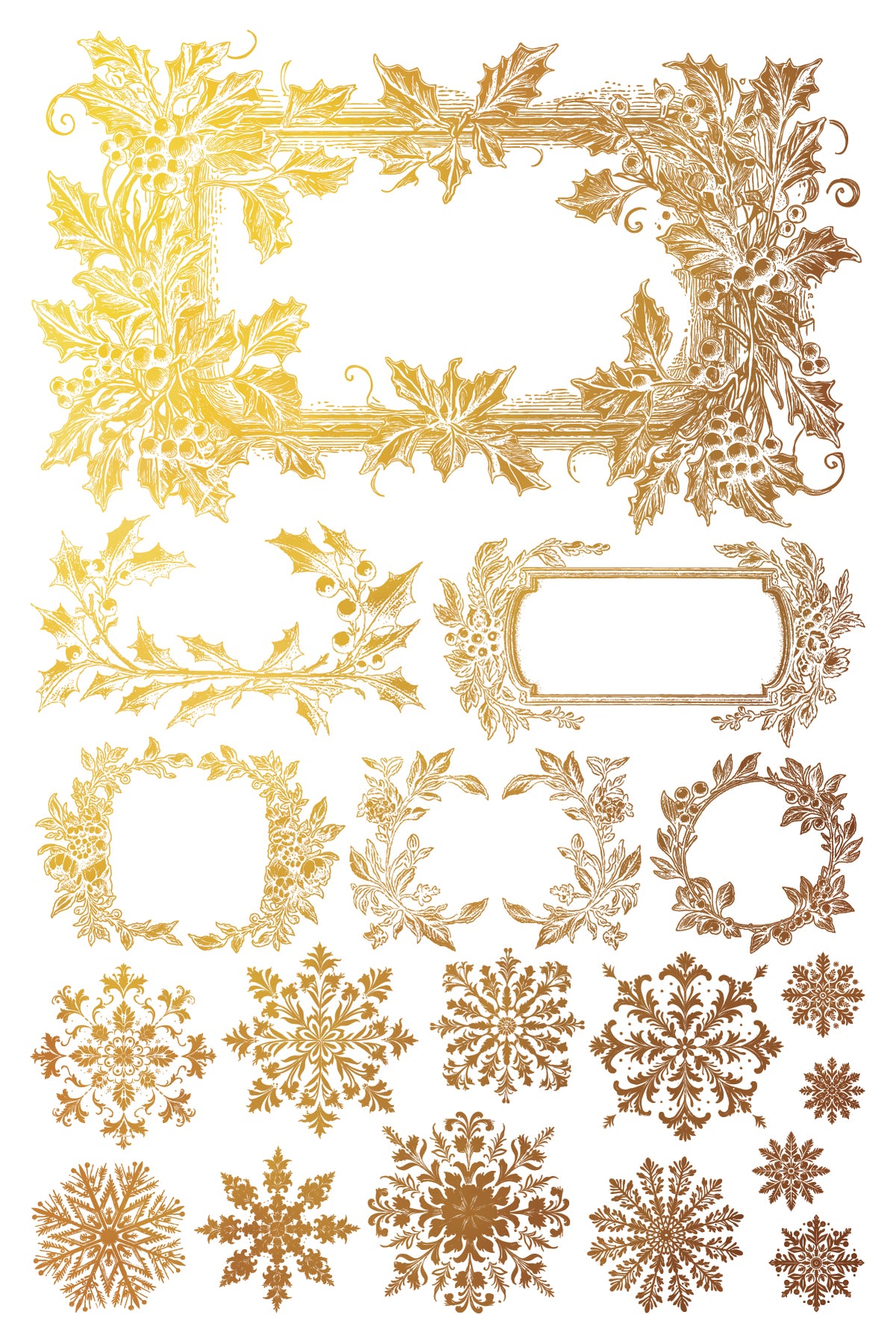 Iron Orchid Designs - Decor Transfer - Gilded Foil - Tinsel