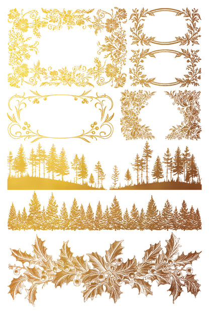 Iron Orchid Designs - Decor Transfer - Gilded Foil - Tinsel