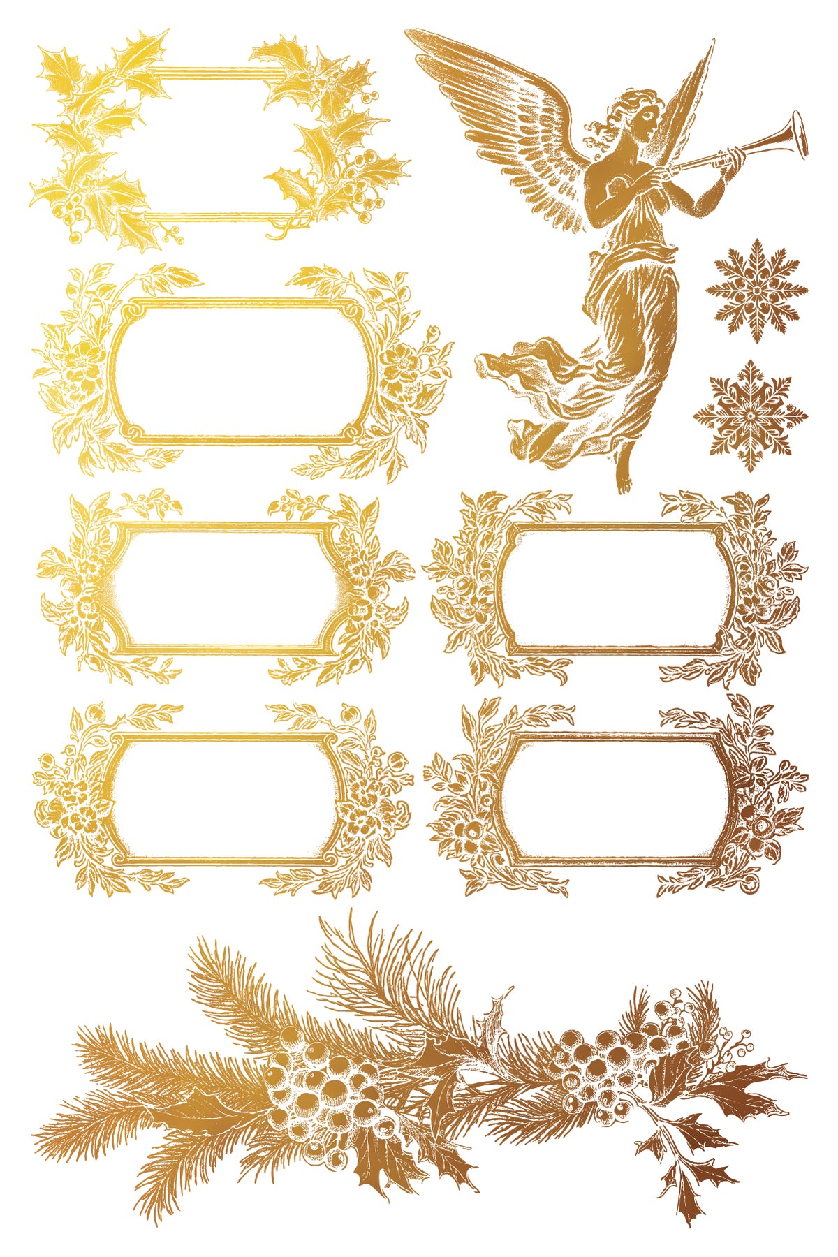 Iron Orchid Designs - Decor Transfer - Gilded Foil - Tinsel