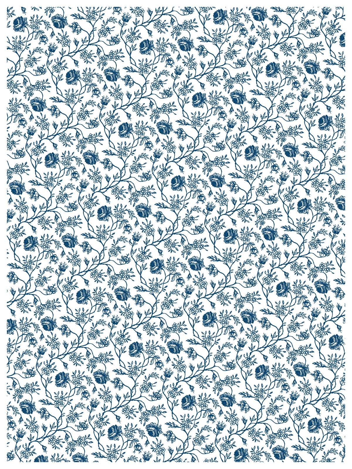 Iron Orchid Designs - Paint Inlay - Delft Traditions Azure