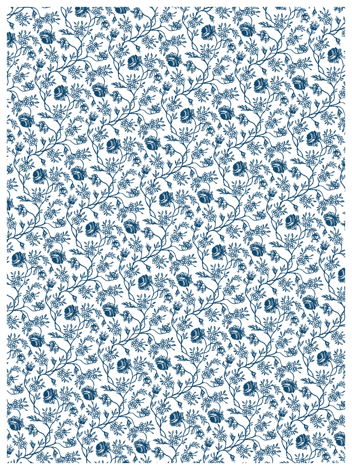 Iron Orchid Designs - Paint Inlay - Delft Traditions Azure