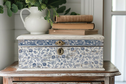 Iron Orchid Designs - Paint Inlay - Delft Traditions Azure
