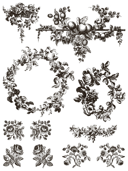 Iron Orchid Designs - Paint Inlay - Delft Traditions Noir