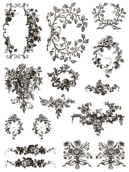 Iron Orchid Designs - Paint Inlay - Delft Traditions Noir