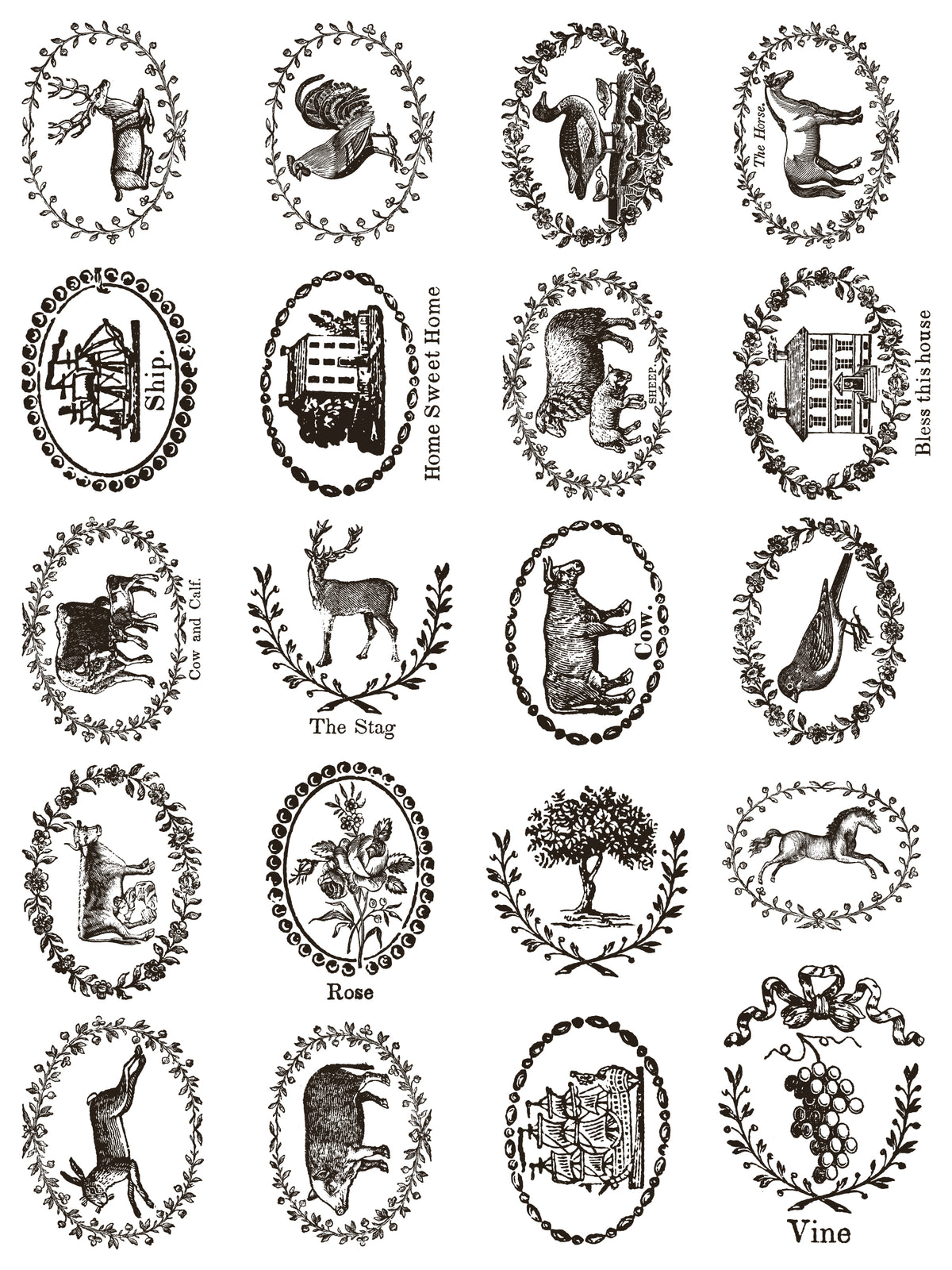 Iron Orchid Designs - Paint Inlay - Delft Traditions Noir
