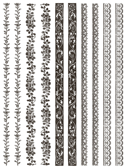 Iron Orchid Designs - Paint Inlay - Delft Traditions Noir