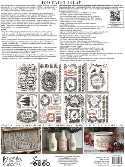 Iron Orchid Designs - Paint Inlay - Twelfth Night