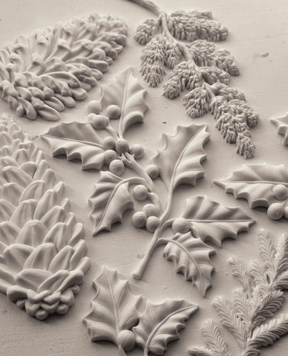 Iron Orchid Designs - Decor Mould - Winter Forage