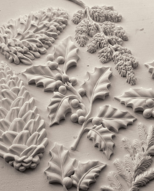 Iron Orchid Designs - Decor Mould - Winter Forage