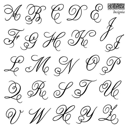 Iron Orchid Designs - Decor Stamp - Insignia Labels (6 x 6)