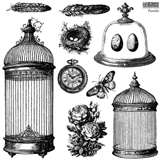 Iron Orchid Designs - Decor Stamp - Pastiche