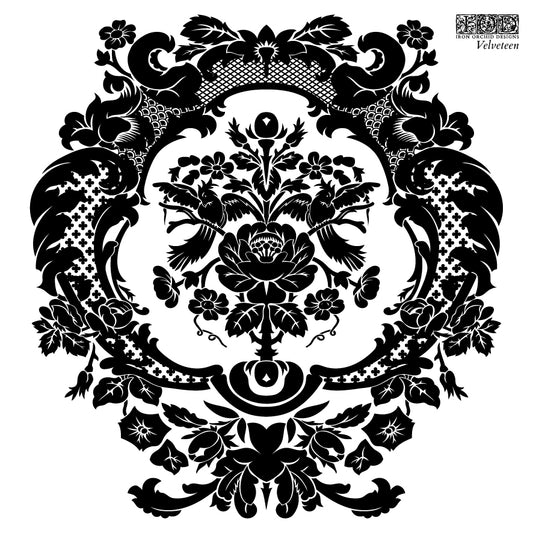 Iron Orchid Designs - Decor Stamp - Velveteen (6 x 6)