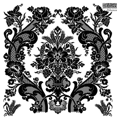 Iron Orchid Designs - Decor Stamp - Velveteen (6 x 6)
