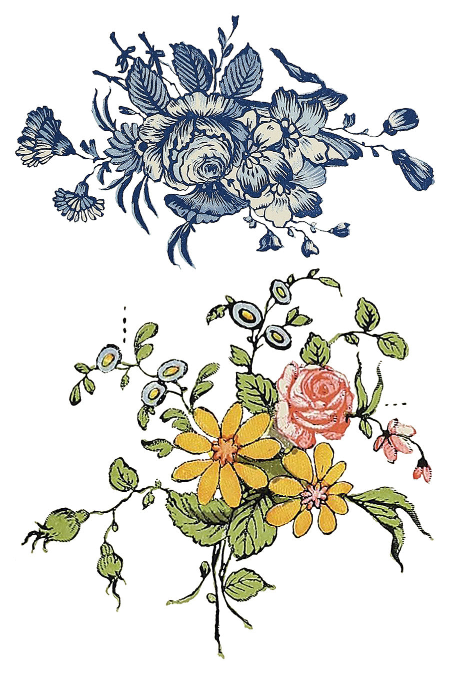 Iron Orchid Designs - Decor Transfer - Fairytale Florals