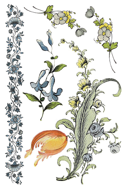 Iron Orchid Designs - Decor Transfer - Fairytale Florals