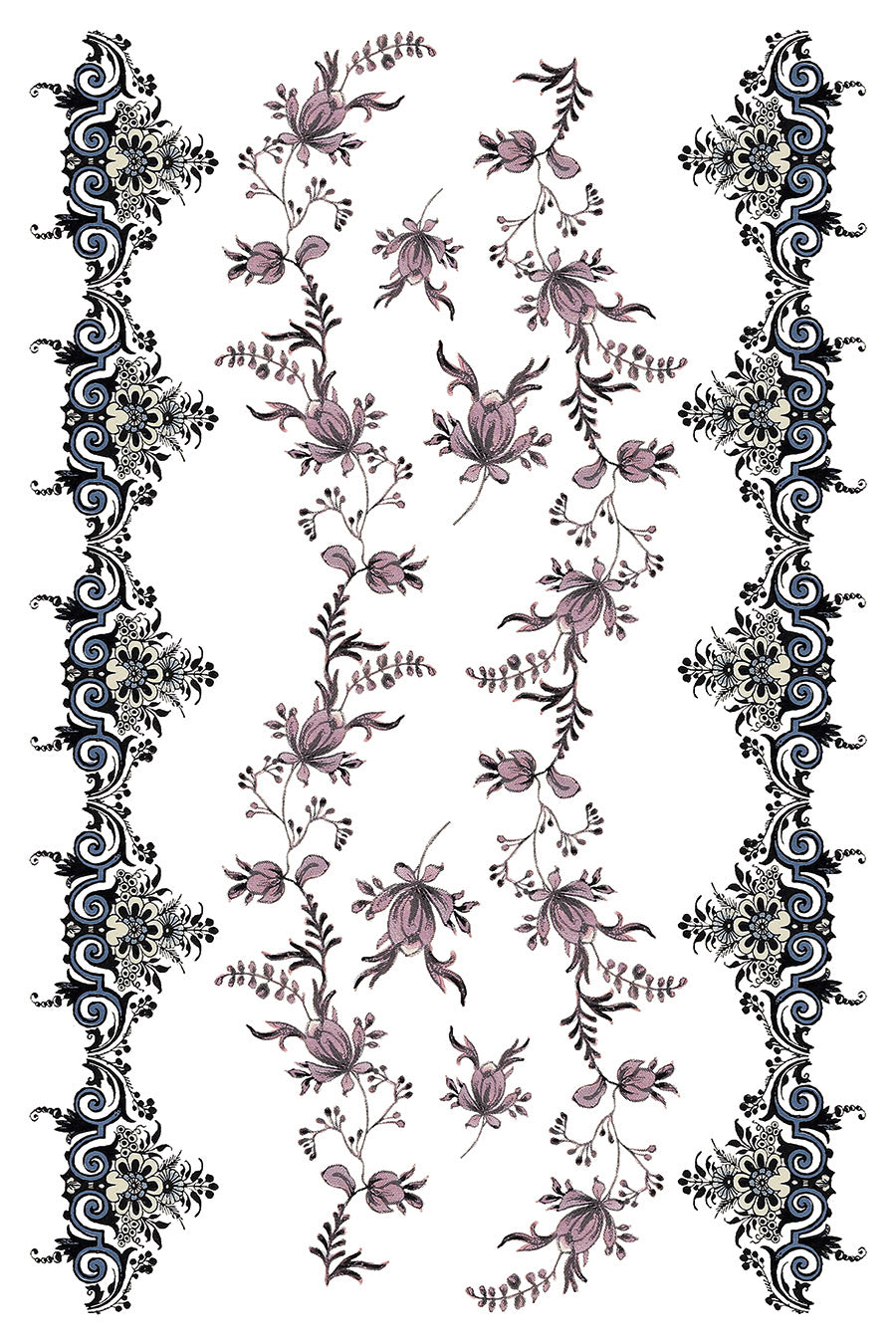 Iron Orchid Designs - Decor Transfer - Fairytale Florals