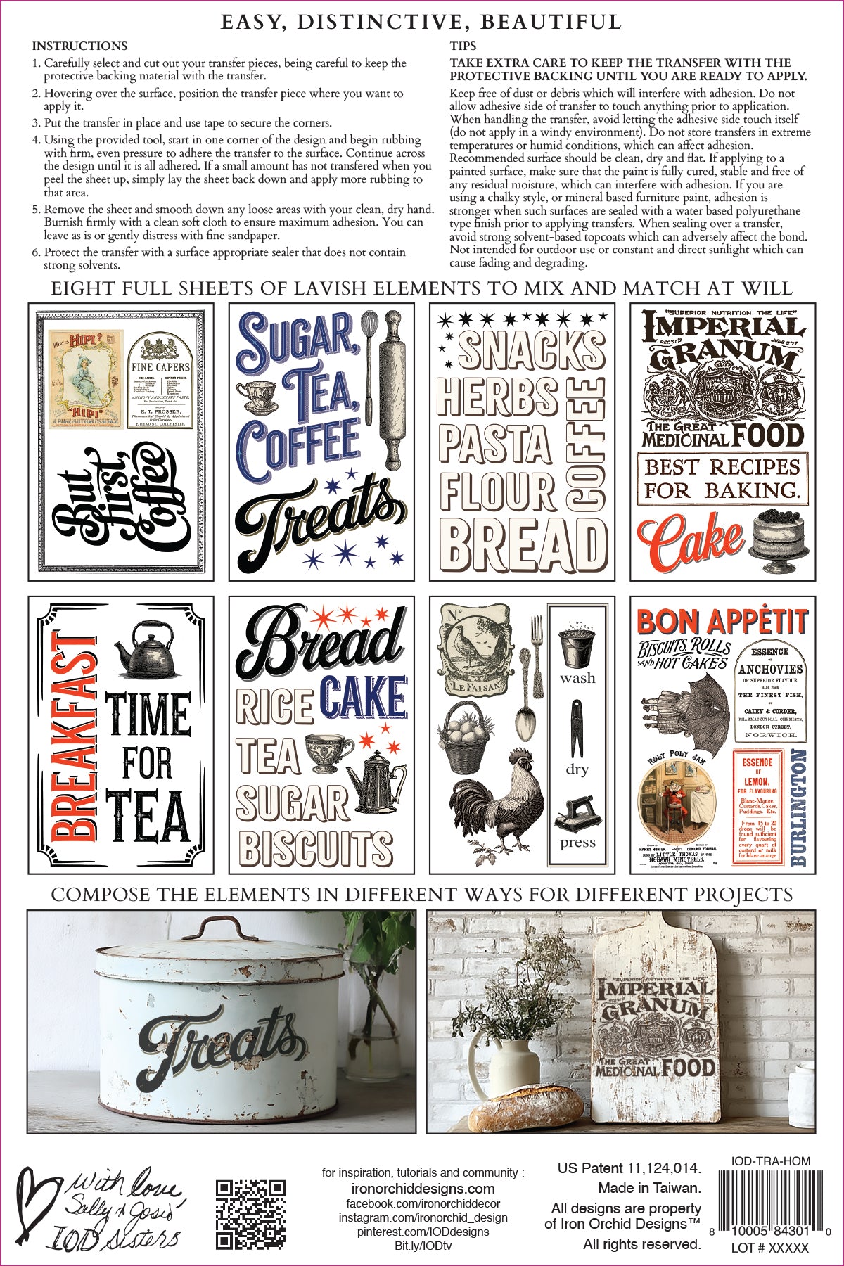 Iron Orchid Designs - Decor Transfer - Home Sweet Home