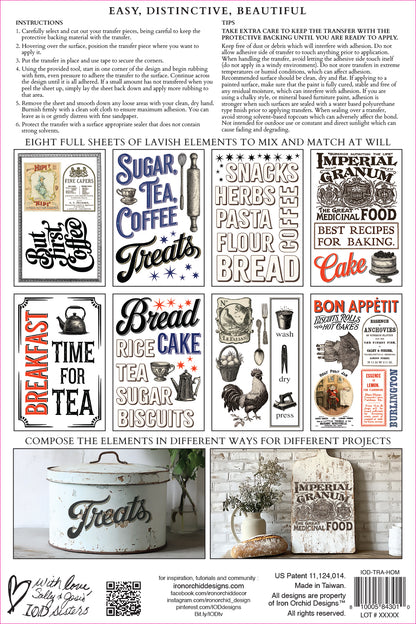 Iron Orchid Designs - Decor Transfer - Home Sweet Home