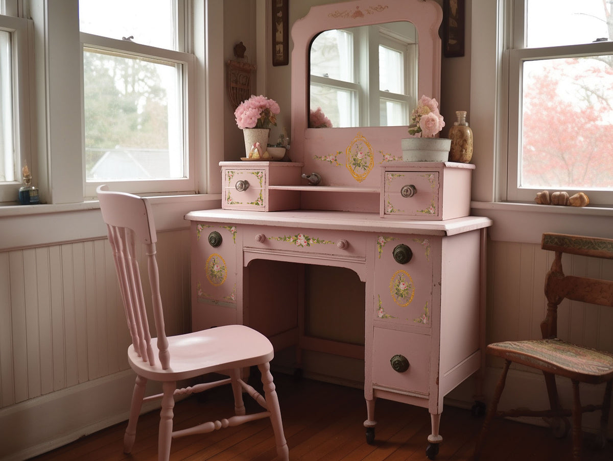 Iron Orchid Designs - Paint Inlay - Petit Fleur Pink