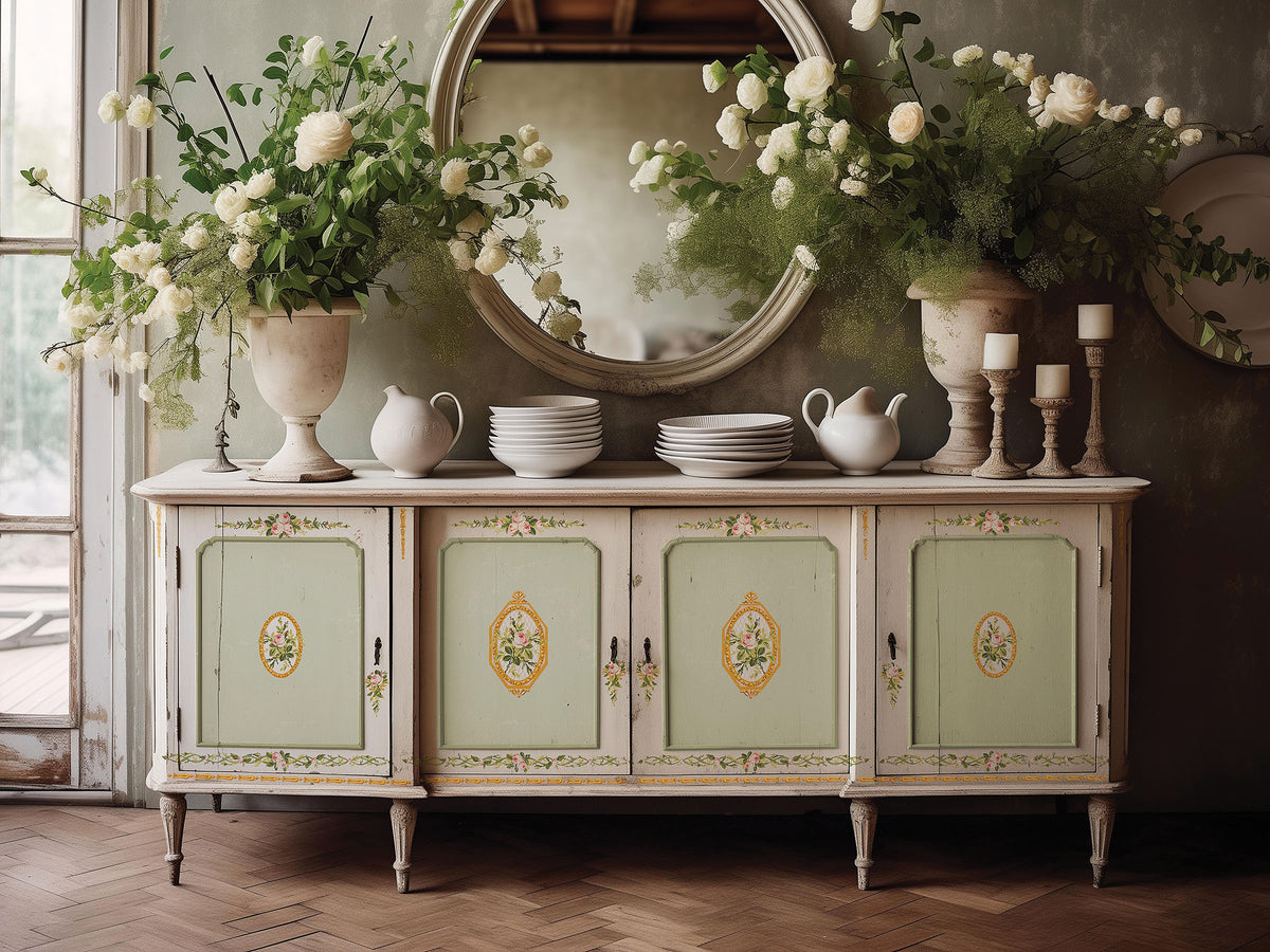 Iron Orchid Designs - Paint Inlay - Petit Fleur Pink