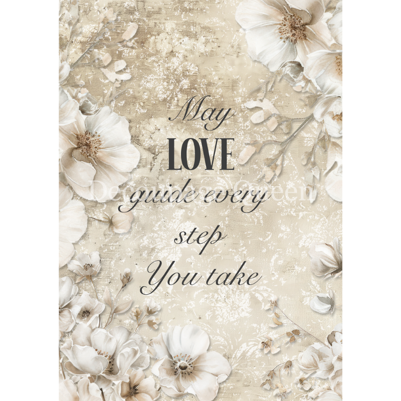 Decoupage Queen - Dainty and the Queen - May Love Guide You