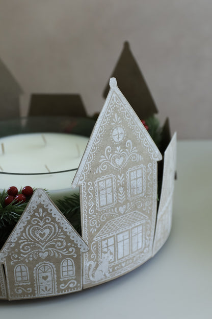 Iron Orchid Designs - Decor Stamp - Gingerbread Lane