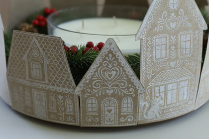 Iron Orchid Designs - Decor Stamp - Gingerbread Lane