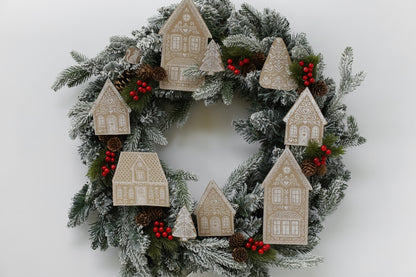 Iron Orchid Designs - Decor Stamp - Gingerbread Lane