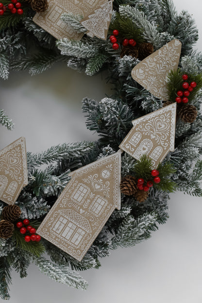 Iron Orchid Designs - Decor Stamp - Gingerbread Lane