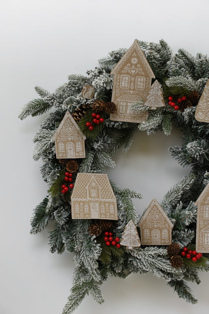 Iron Orchid Designs - Decor Stamp - Gingerbread Lane