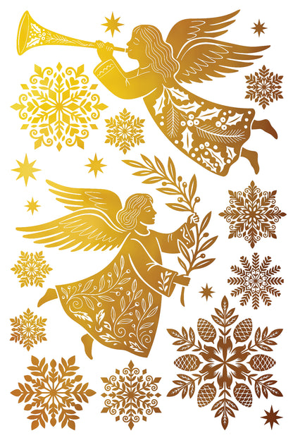 Iron Orchid Designs - Decor Transfer - Gilded Foil - Angels Sing
