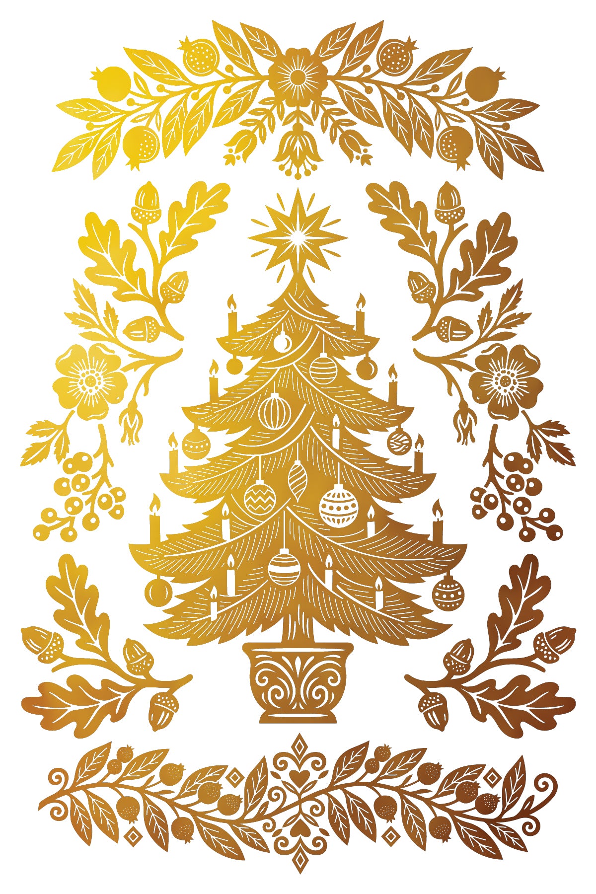 Iron Orchid Designs - Decor Transfer - Gilded Foil - Angels Sing