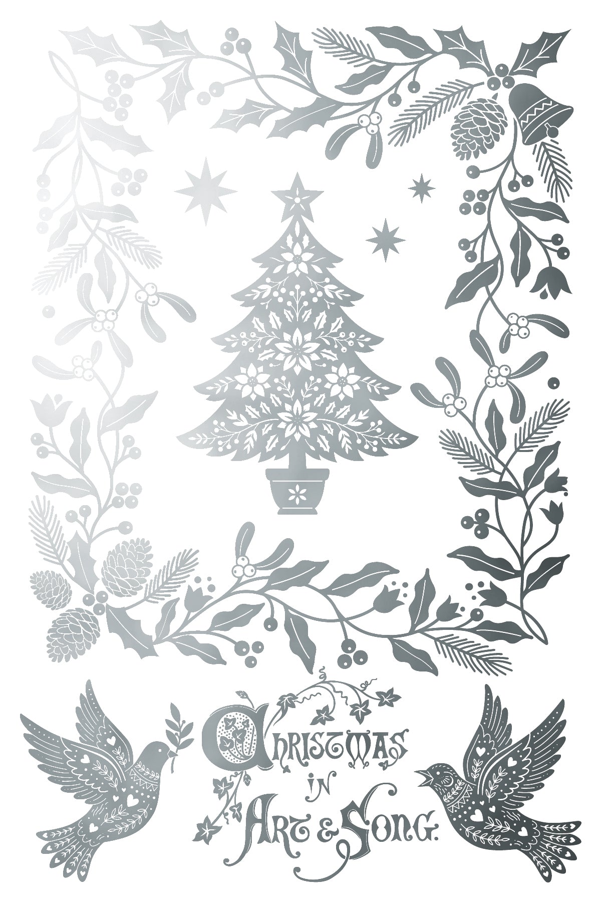 Iron Orchid Designs - Decor Transfer - Gilded Foil - Angels Sing