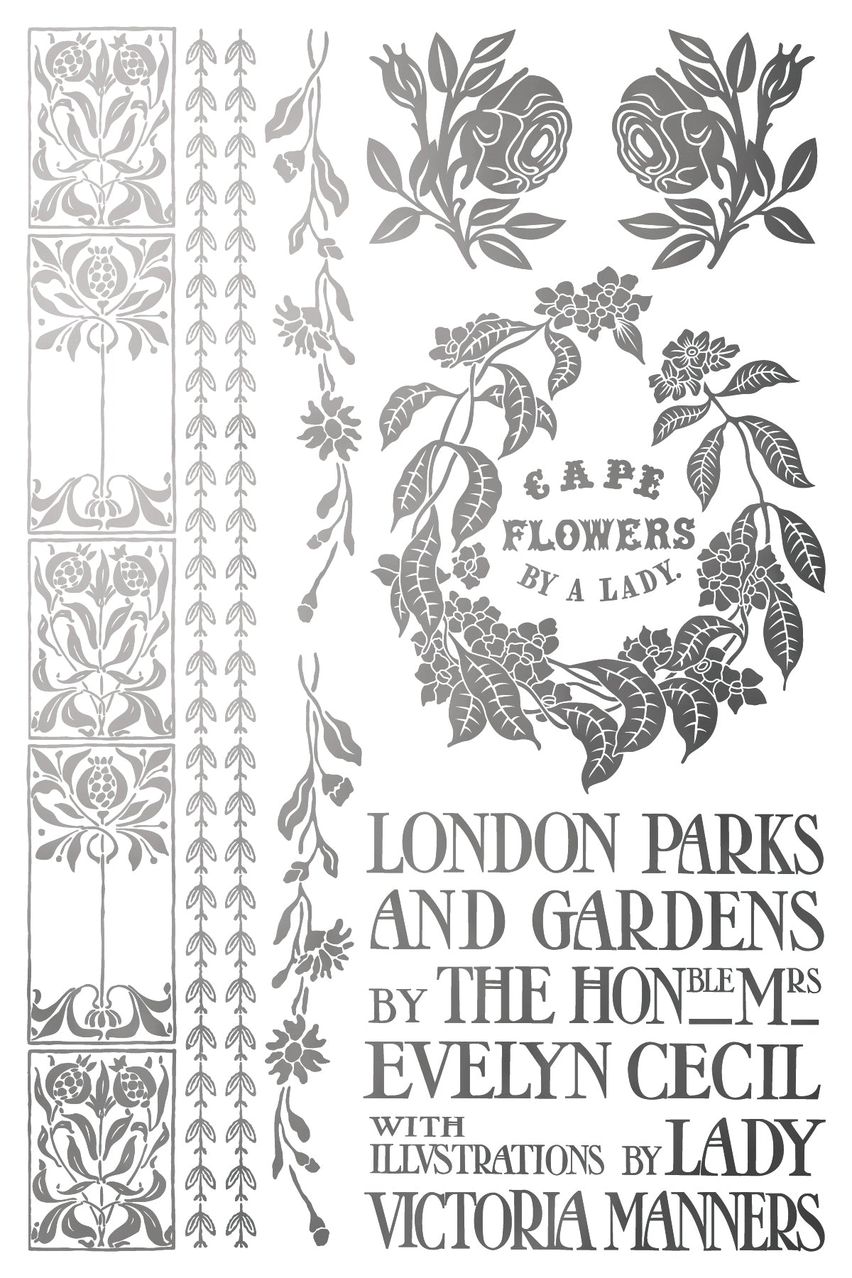 Iron Orchid Designs - Decor Transfer - Gilded Foil - Athenaeum