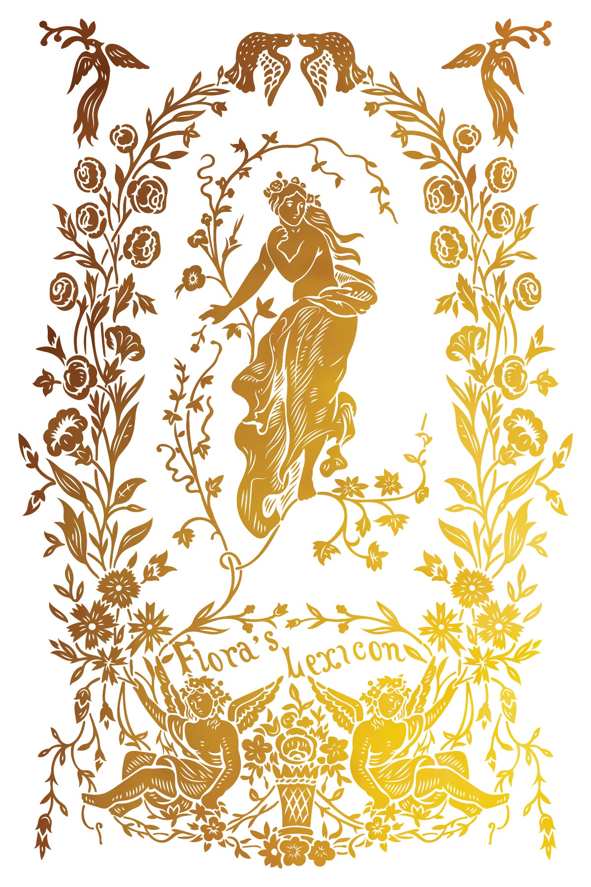 Iron Orchid Designs - Decor Transfer - Gilded Foil - Athenaeum
