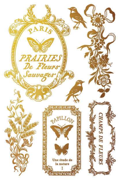 Iron Orchid Designs - Decor Transfer - Gilded Foil - Papillon