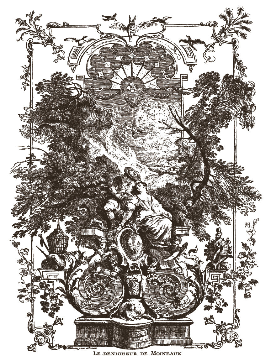 Iron Orchid Designs - Paint Inlay - Hameau de la Reine