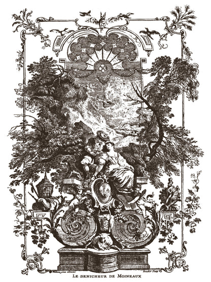 Iron Orchid Designs - Paint Inlay - Hameau de la Reine