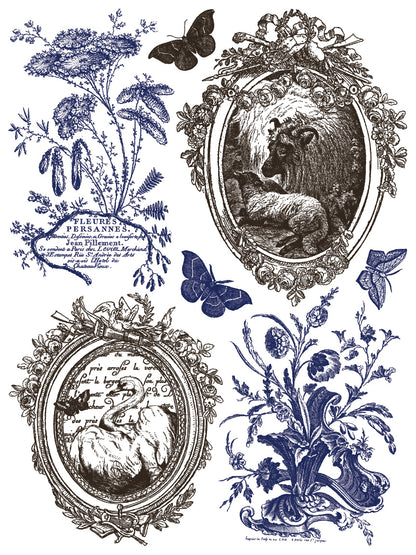Iron Orchid Designs - Paint Inlay - Hameau de la Reine