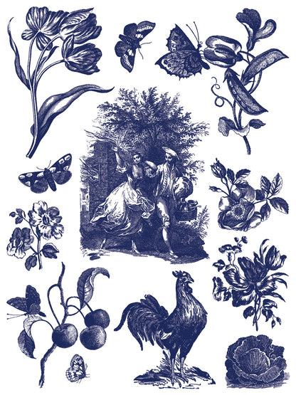 Iron Orchid Designs - Paint Inlay - Hameau de la Reine