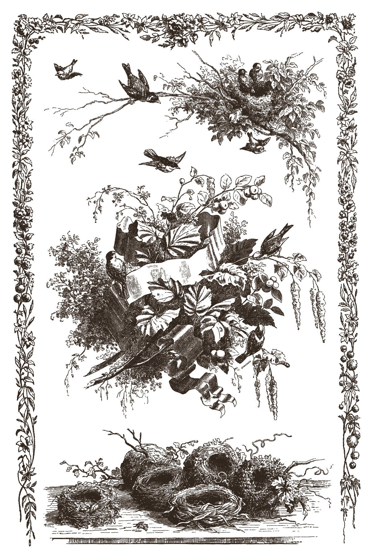 Iron Orchid Designs - Paint Inlay - Little Lark