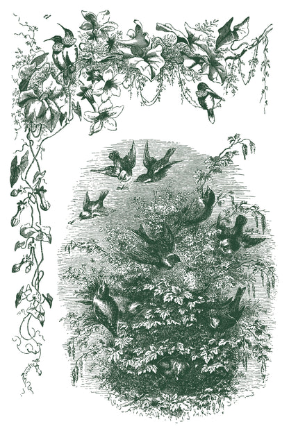 Iron Orchid Designs - Paint Inlay - Little Lark