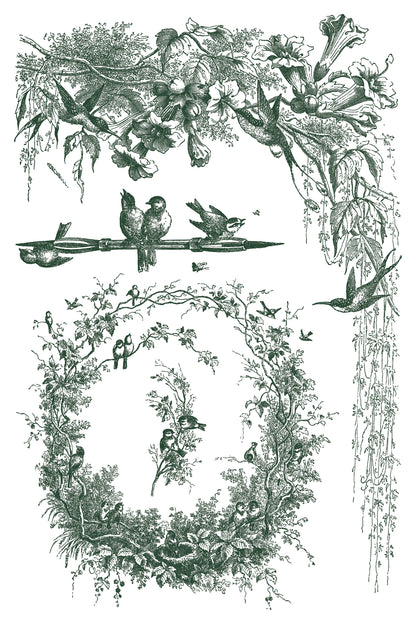 Iron Orchid Designs - Paint Inlay - Little Lark