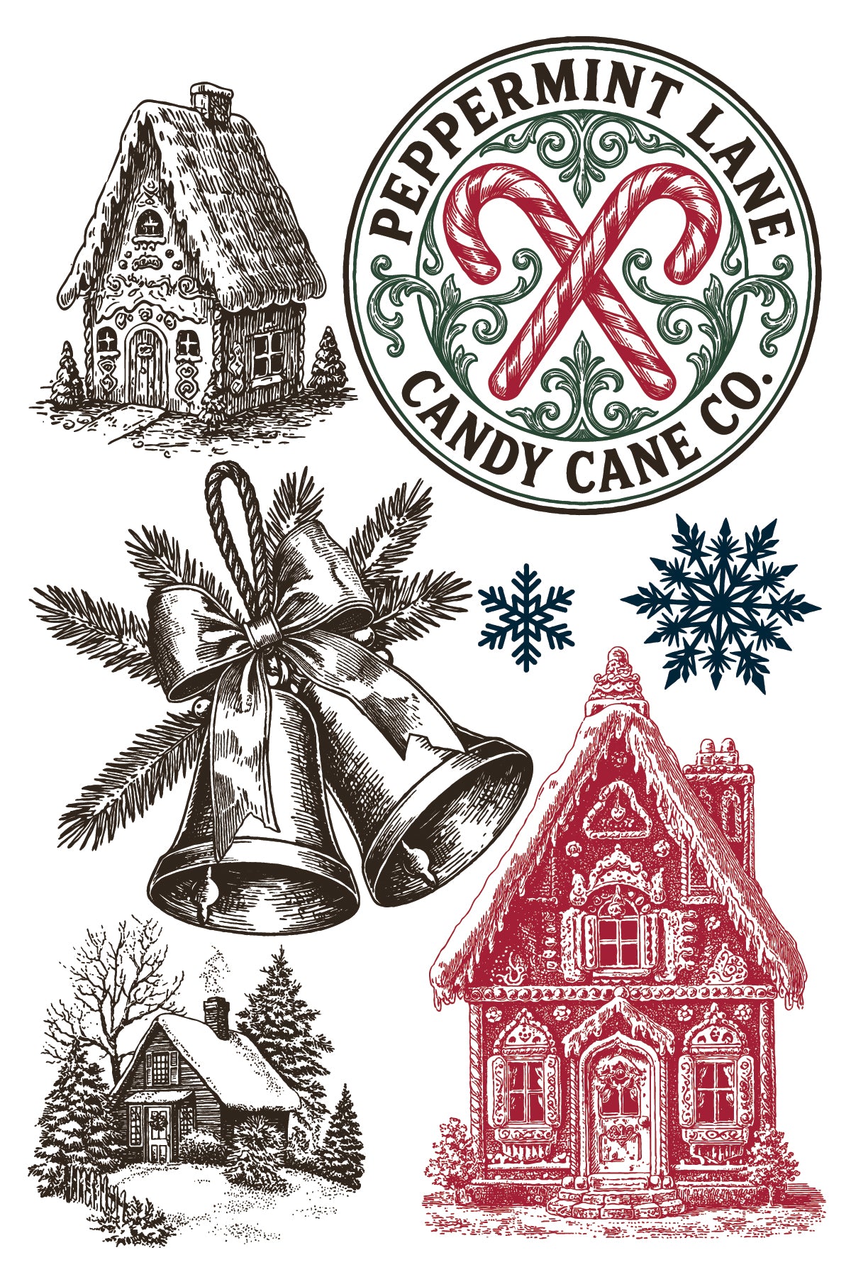 Iron Orchid Designs - Paint Inlay - The North Pole Co