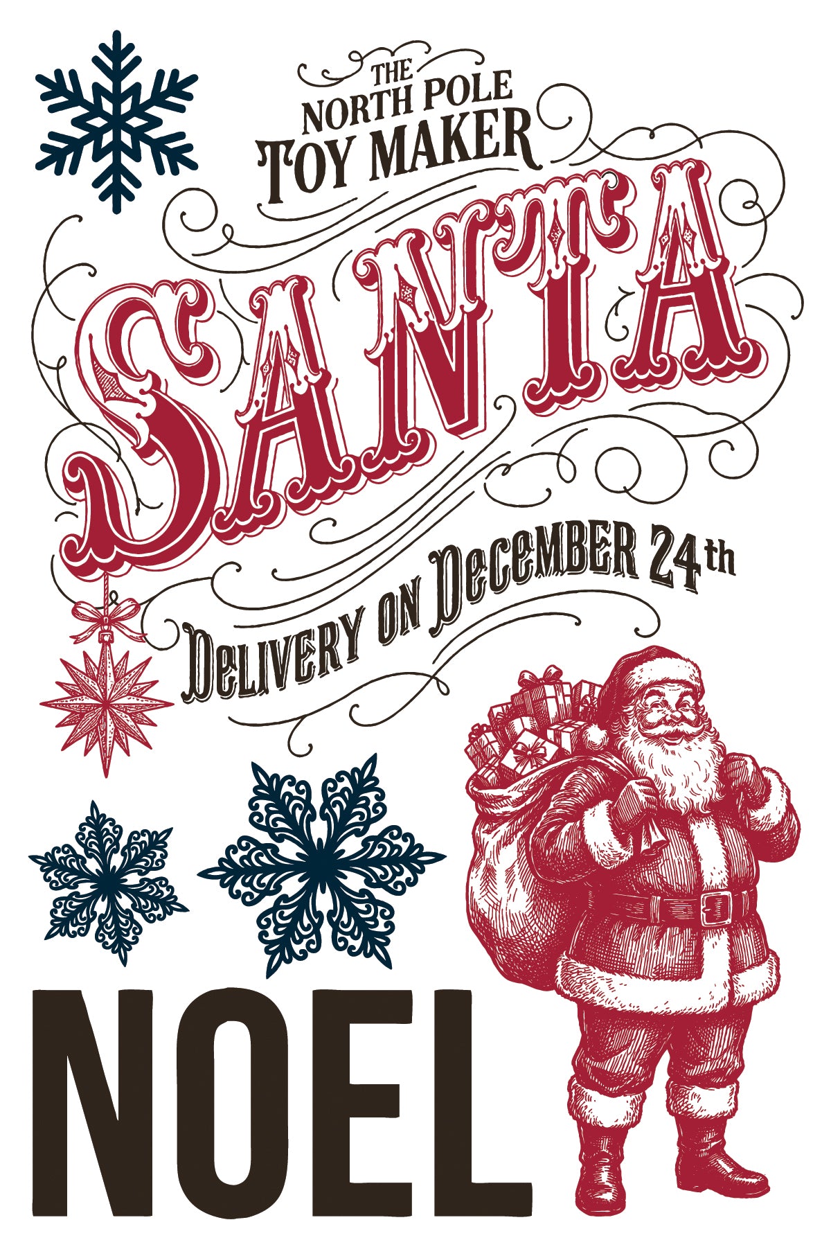 Iron Orchid Designs - Paint Inlay - The North Pole Co