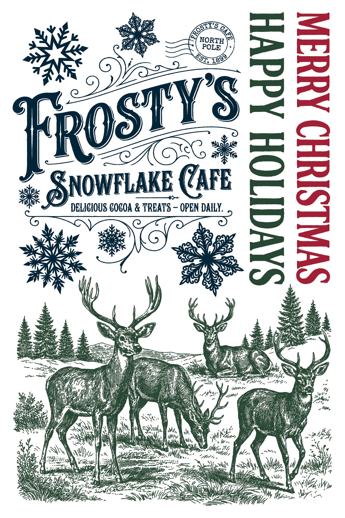Iron Orchid Designs - Paint Inlay - The North Pole Co
